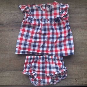 Baby girl 3m Carters set Summer Outfit EUC